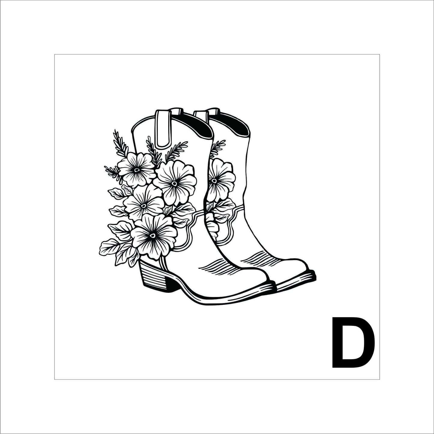 Pink Cowgirl Boots Sticker Decal for Planners, laptops, tumblers, cars, walls, mirrors, notebooks, phones, etc. 2CNTRY