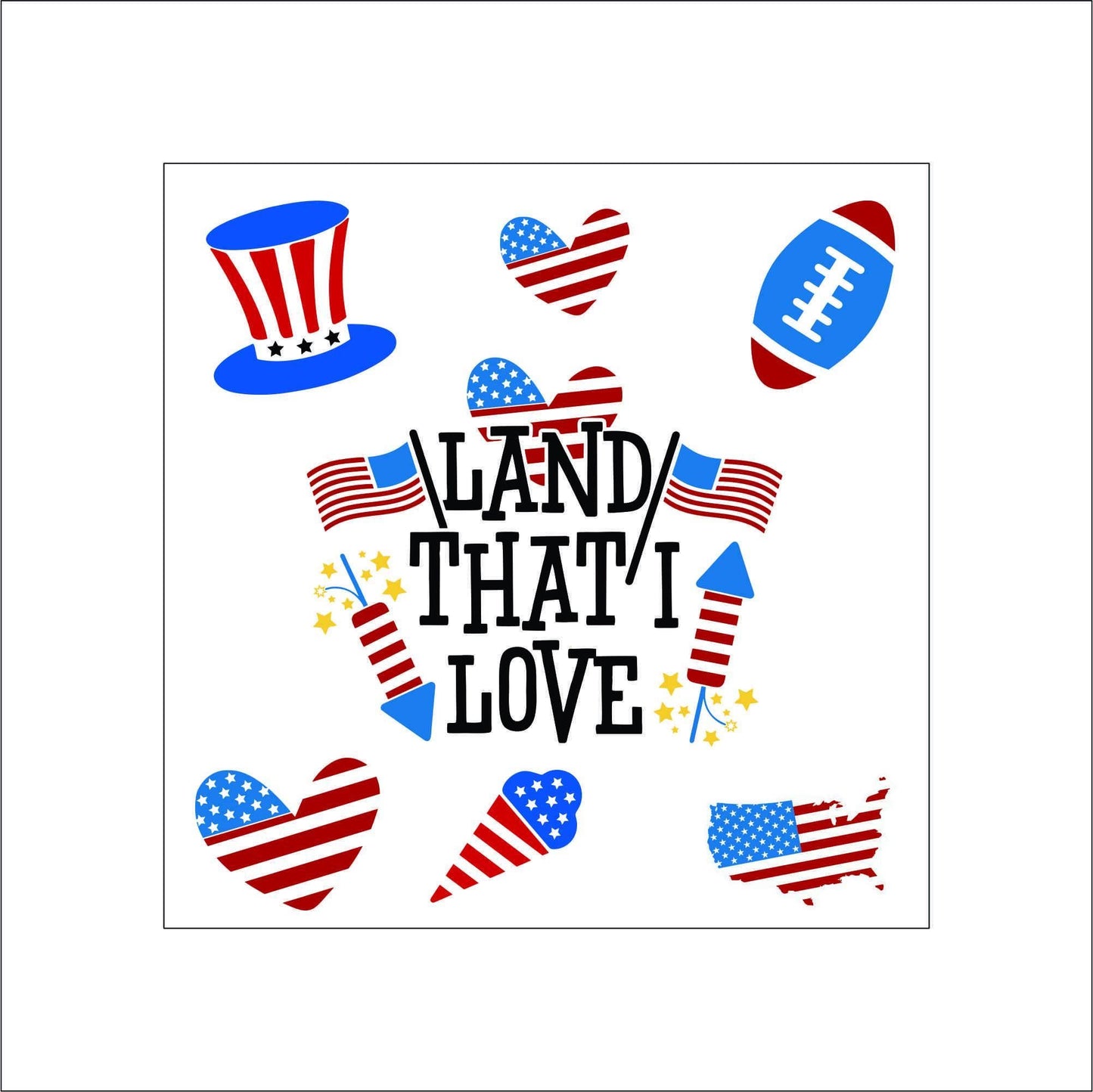 Patriotic 4th of July Stickers laptop sticker, funny sticker, laptop decal, tumbler sticker, water bottle sticker, water bottle decal 3GRP