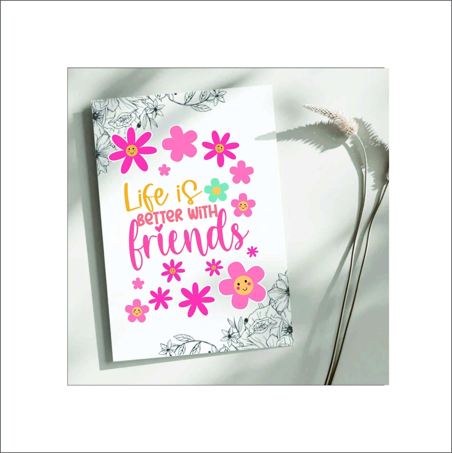 Best Friends Forever Sticker Sheet laptop sticker, funny sticker, laptop decal, tumbler sticker, water bottle sticker 4GRP