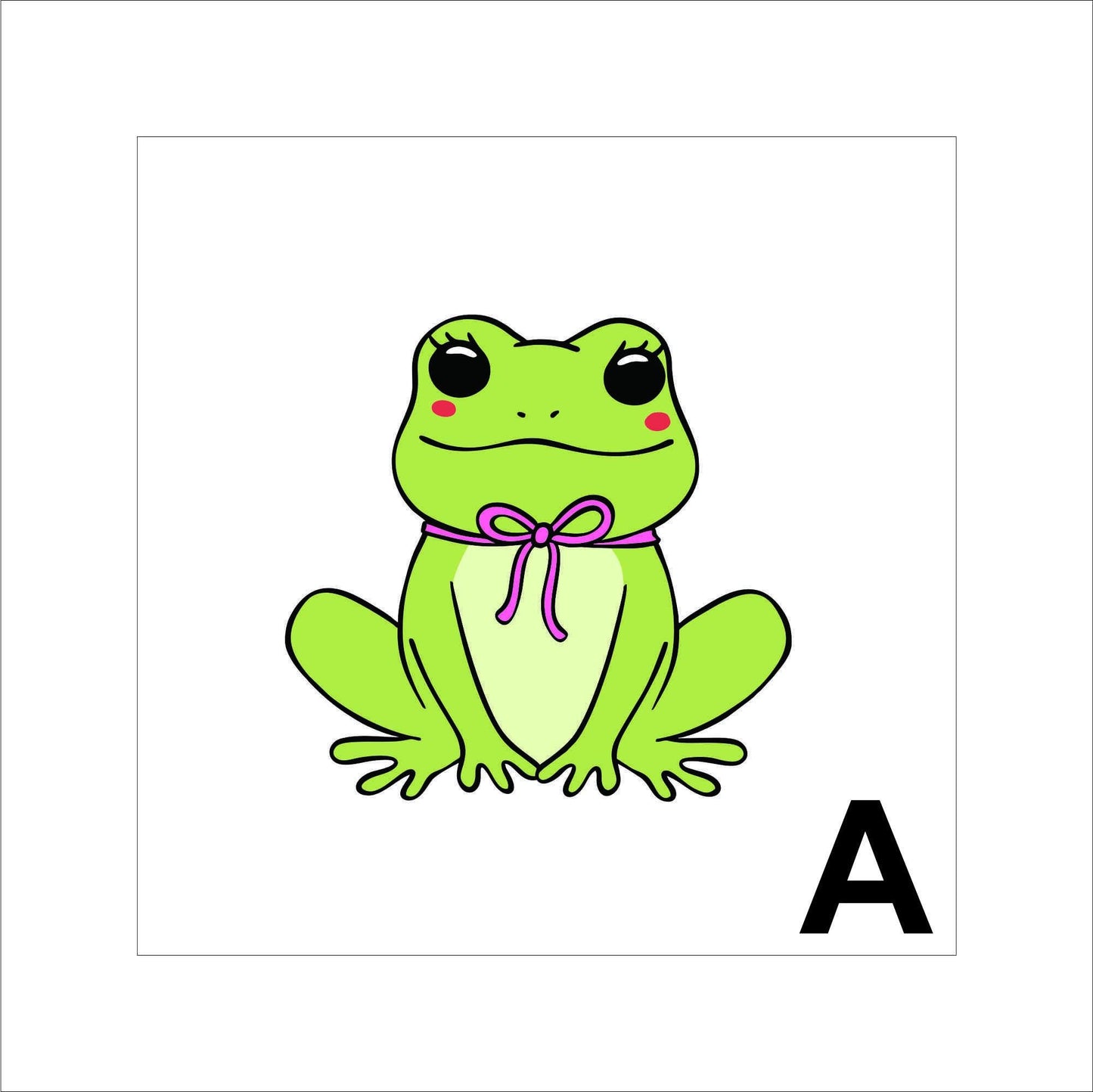 Cute Frog Sticker laptop sticker, funny sticker, laptop decal, tumbler sticker, planner sticker, car decal, water bottle decal 19ANML