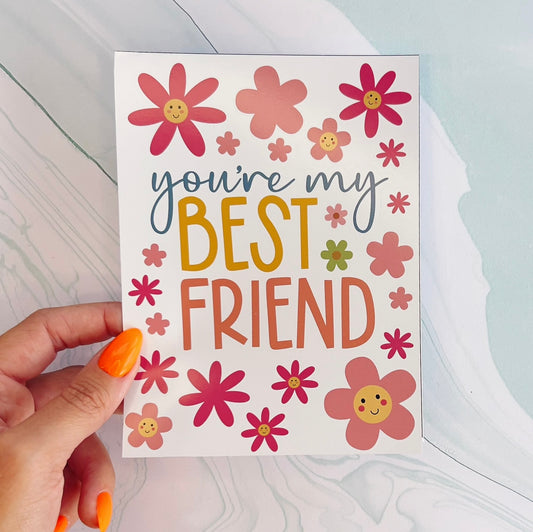 Best Friends Forever Sticker Sheet laptop sticker, funny sticker, laptop decal, tumbler sticker, water bottle sticker 4GRP