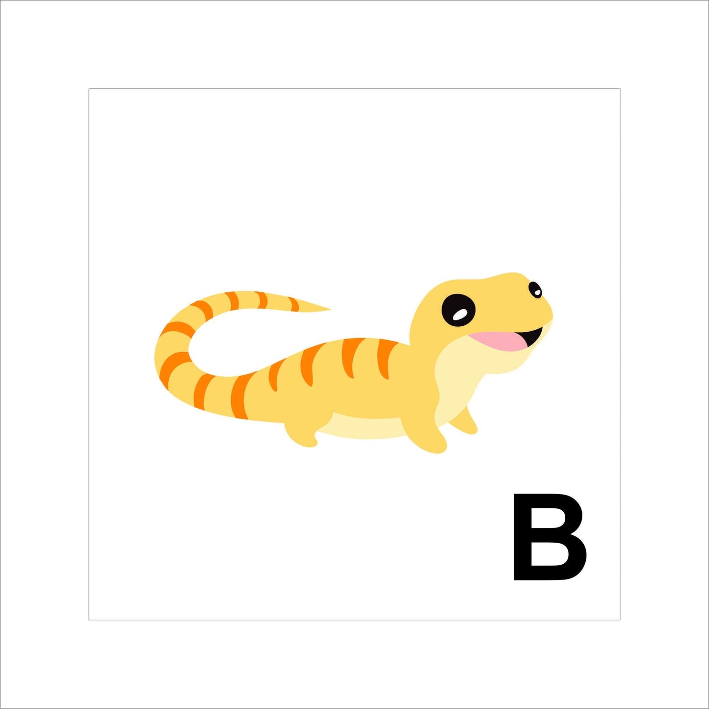 Lizard Stickers Decal for Planners, laptops, tumblers, cars, walls, mirrors, notebooks, phones, etc. 45ANML