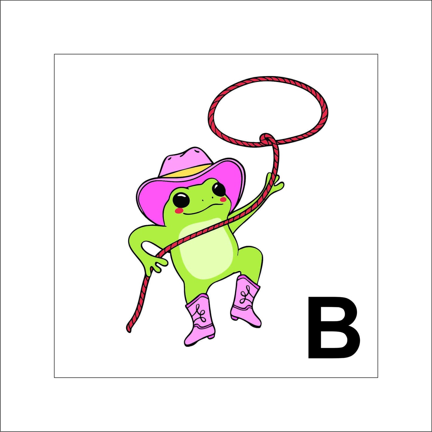 Cowgirl and Cowboy Frog Sticker laptop sticker, funny sticker, laptop decal, tumbler sticker, planner sticker, water bottle decal 3CNTRY