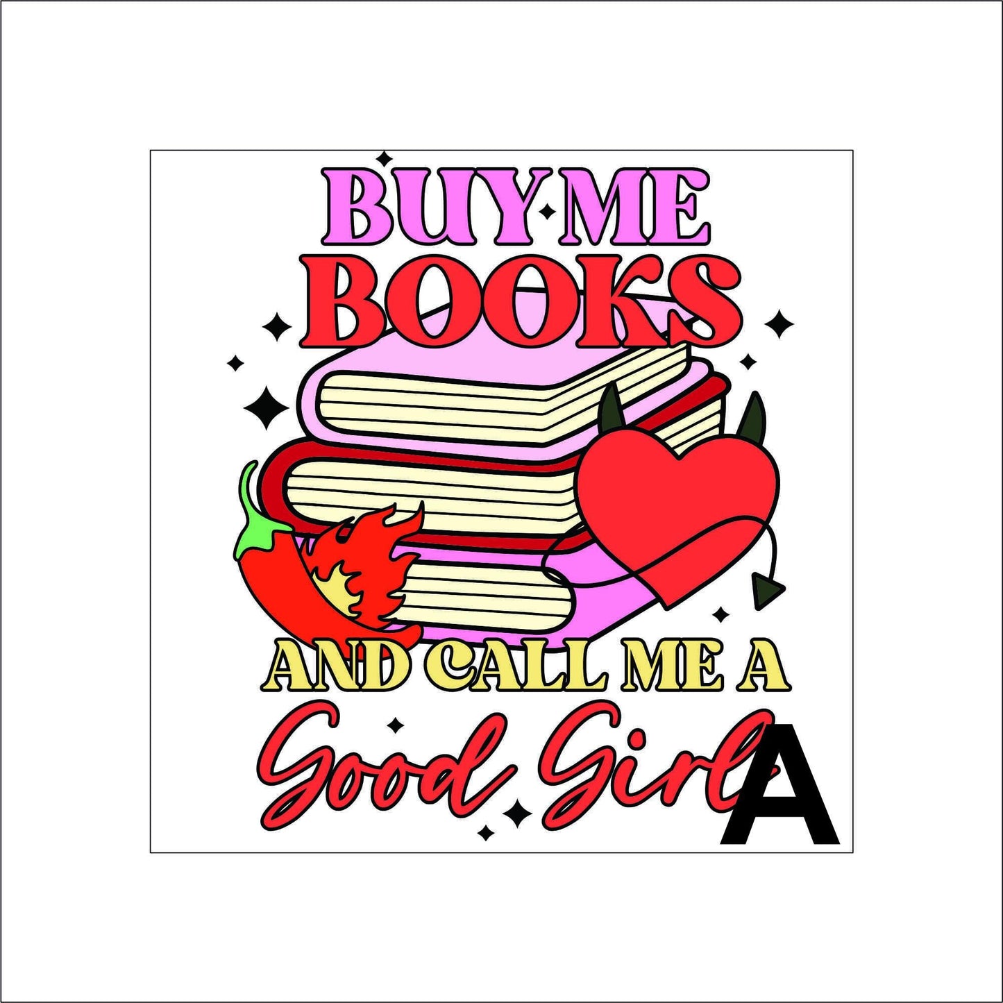 Smut Book Sticker Decal for Planners, laptops, tumblers, cars, walls, mirrors, notebooks, phones, etc. 4BOK