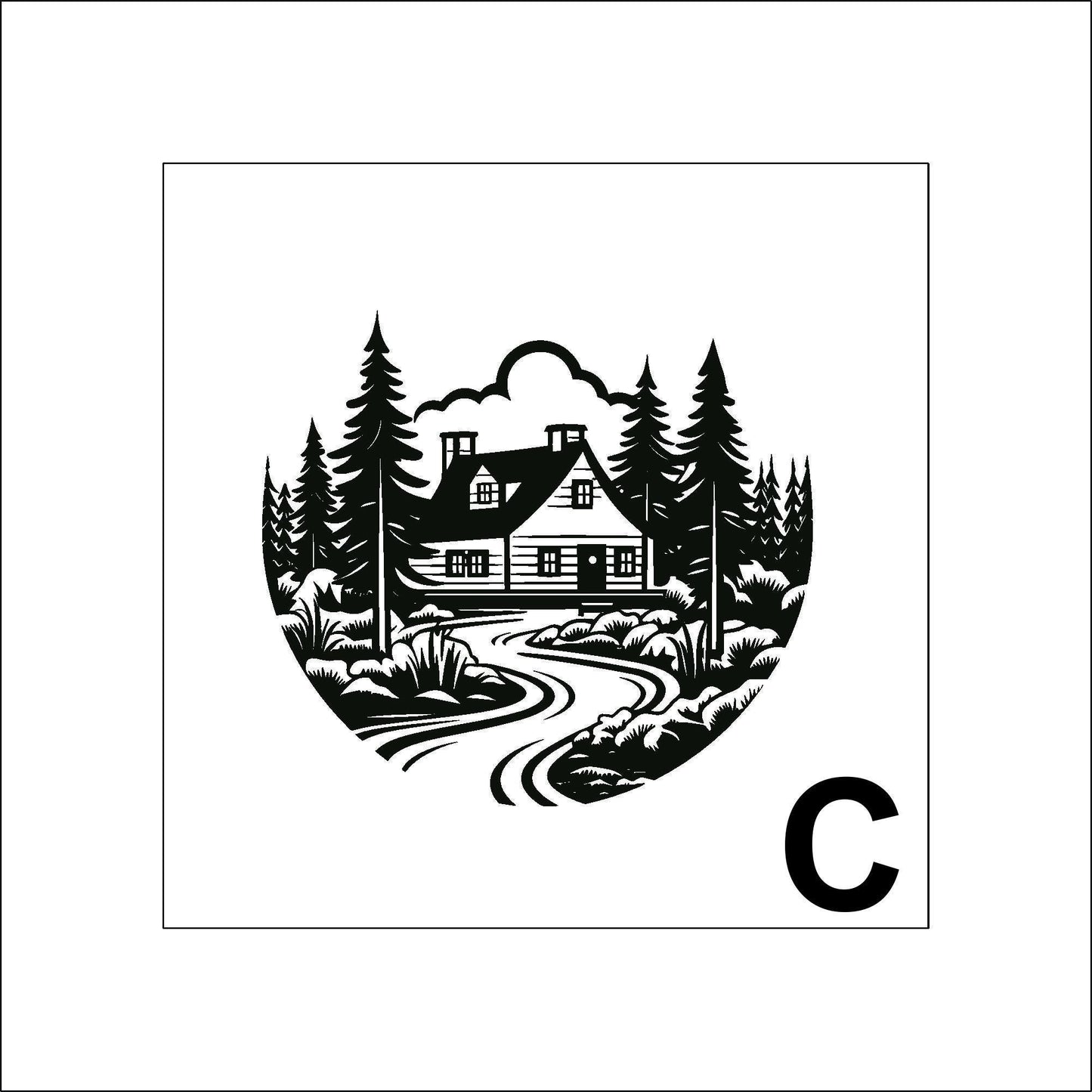 Mountain Travel Sticker Decal for Planners, laptops, tumblers, cars, walls, mirrors, notebooks, phones, etc. 3TRVL