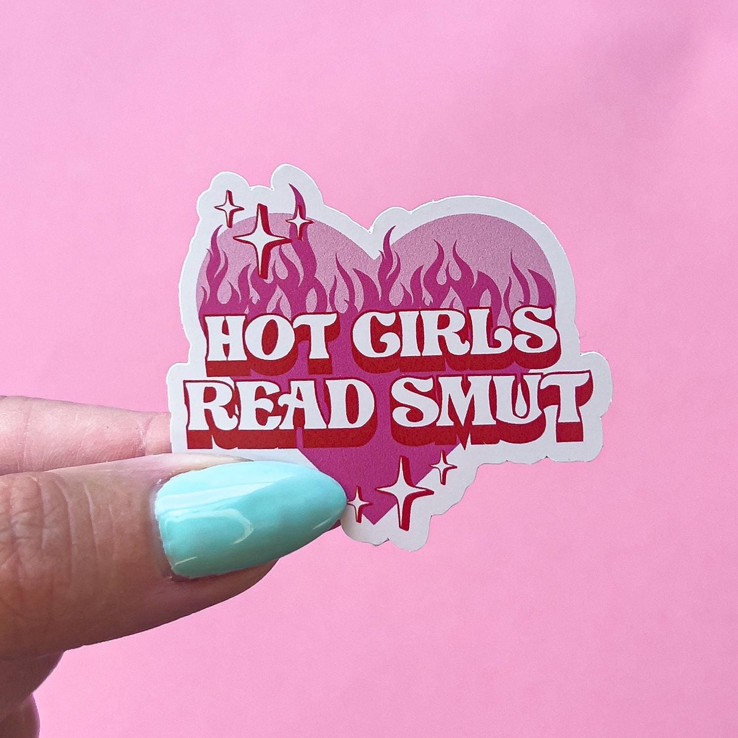 Smut Romance Book Sticker laptop sticker, funny sticker, laptop decal, tumbler sticker, planner sticker, car decal, water bottle decal 1BOK